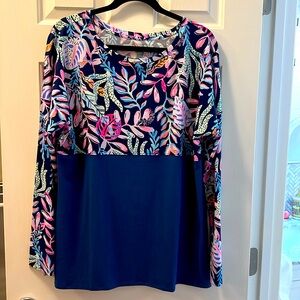 Lilly Pulitzer Finn top size large, NWOTS
